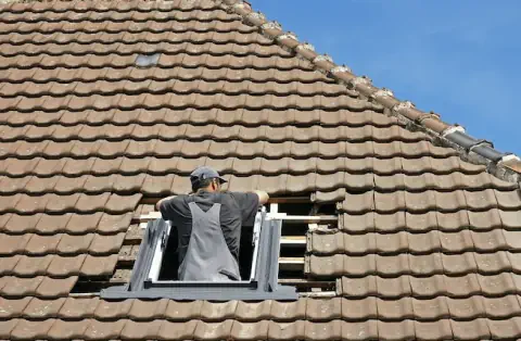 Pose de velux - Mottier